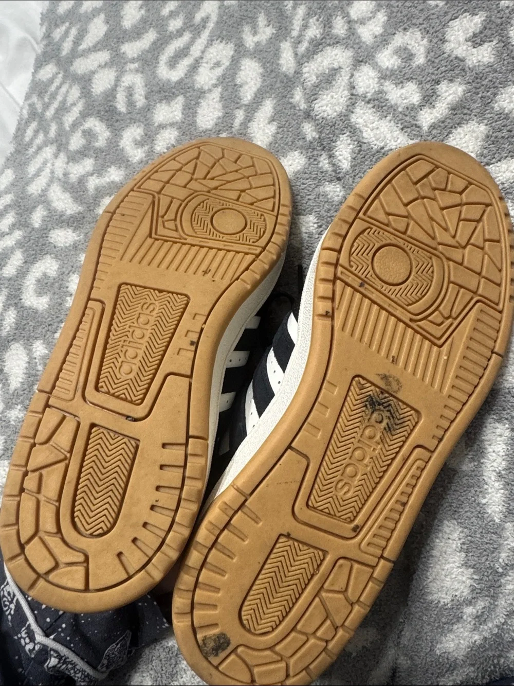 adidas Kids Black and White Low-Top Sneakers